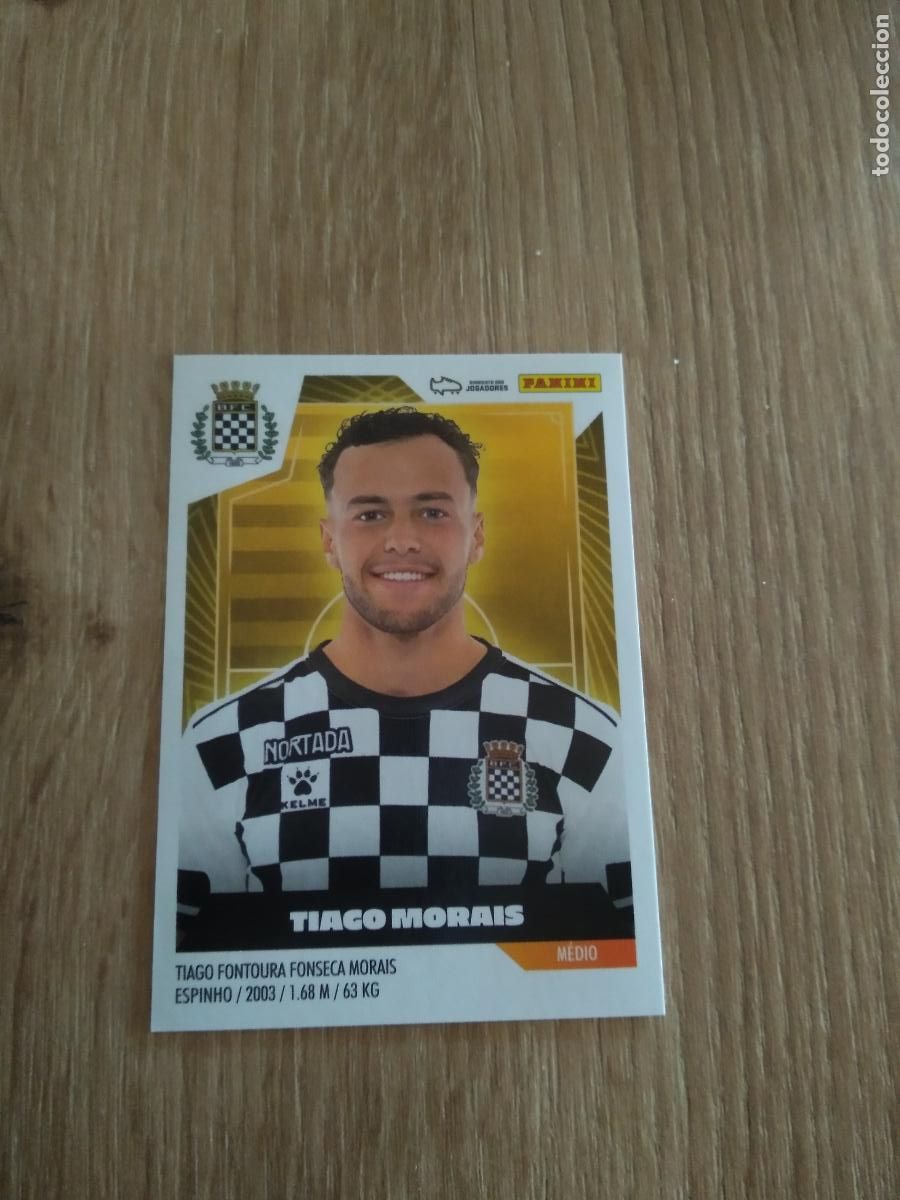 Football Stickers: 72 TIAGO MORAIS BOAVISTA CROMO FUTBOL PANINI LIGA PORTUGAL 2023-2024 LIGA BETCLIC 23-24