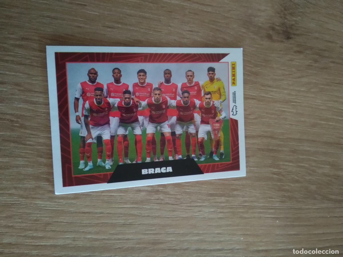 Fu&szlig;ball-Sticker: 76 EQUIPO PLANTILLA BRAGA CROMO FUTBOL PANINI LIGA PORTUGAL 2023-2024 LIGA BETCLIC 23-24