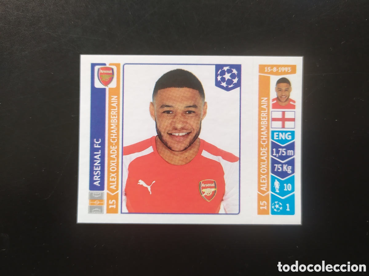 Football Stickers: UEFA Champions League 2014 2015 14 15 panini Oxlade-Chamberlain n&deg; 269 Arsenal