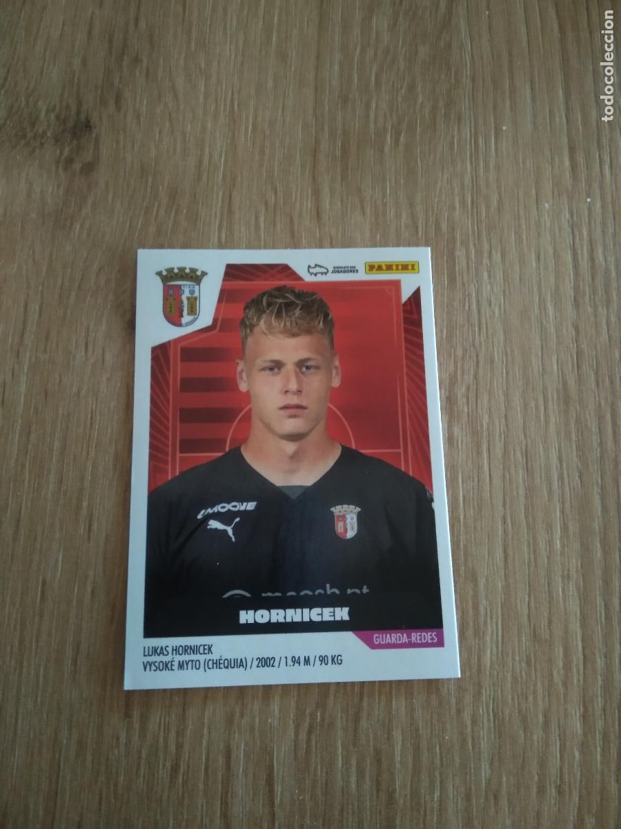 Football Stickers: 78 HORNICEK BRAGA CROMO FUTBOL PANINI LIGA PORTUGAL 2023-2024 LIGA BETCLIC 23-24