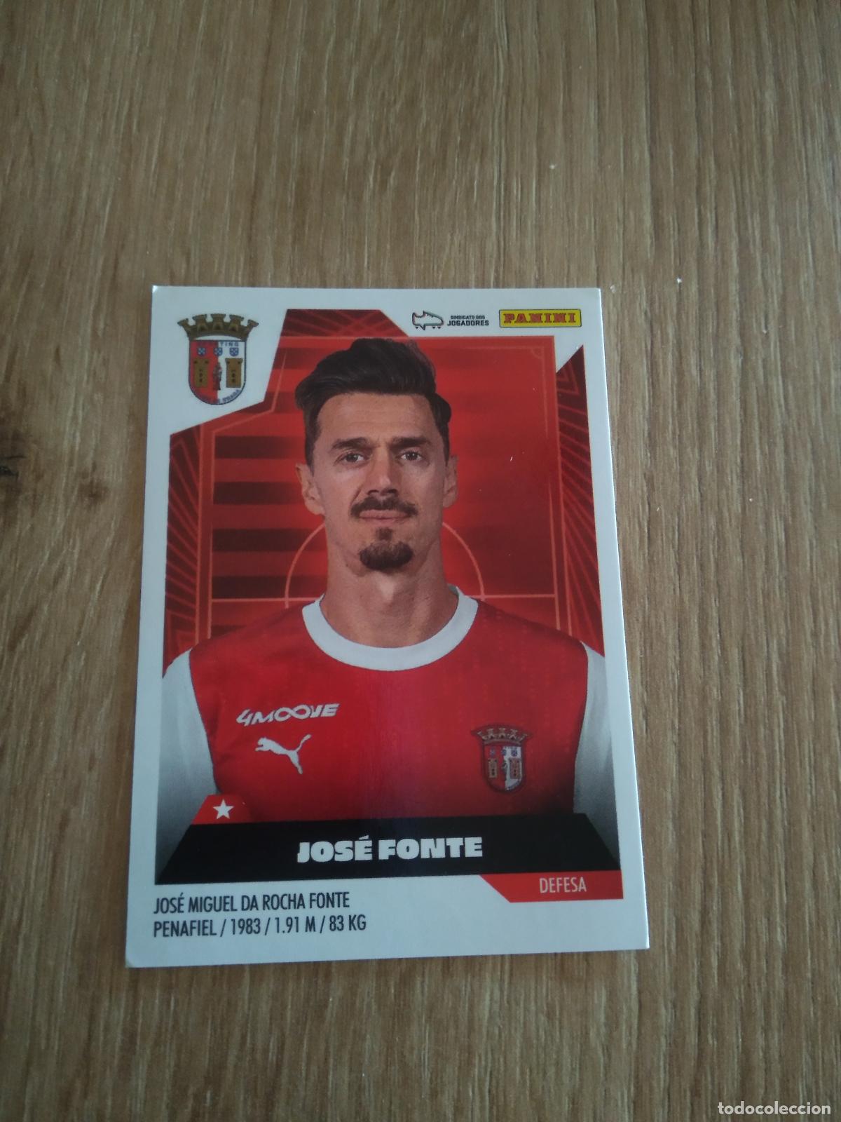 Cromos de F&uacute;tbol: 82 JOSE FONTE BRAGA CROMO FUTBOL PANINI LIGA PORTUGAL 2023-2024 LIGA BETCLIC 23-24