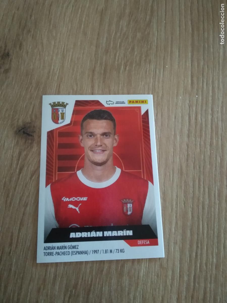 Cromos de F&uacute;tbol: 83 ADRIAN MARIN BRAGA CROMO FUTBOL PANINI LIGA PORTUGAL 2023-2024 LIGA BETCLIC 23-24