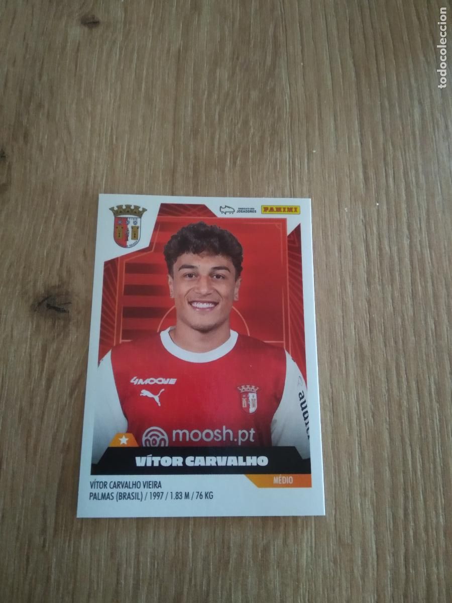 Cromos de F&uacute;tbol: 86 VITOR CARVALHO BRAGA CROMO FUTBOL PANINI LIGA PORTUGAL 2023-2024 LIGA BETCLIC 23-24
