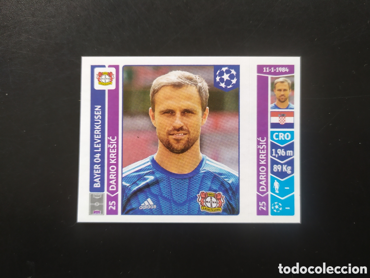 Cromos de F&uacute;tbol: UEFA Champions League 2014 2015 14 15 panini Kresic n&deg; 228 Bayer 04 Leverkusen