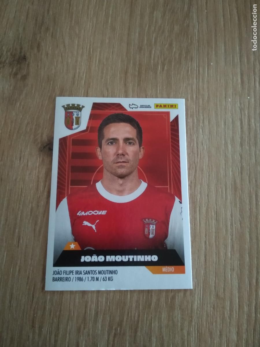 Cromos de F&uacute;tbol: 89 JOAO MOUTINHO BRAGA CROMO FUTBOL PANINI LIGA PORTUGAL 2023-2024 LIGA BETCLIC 23-24