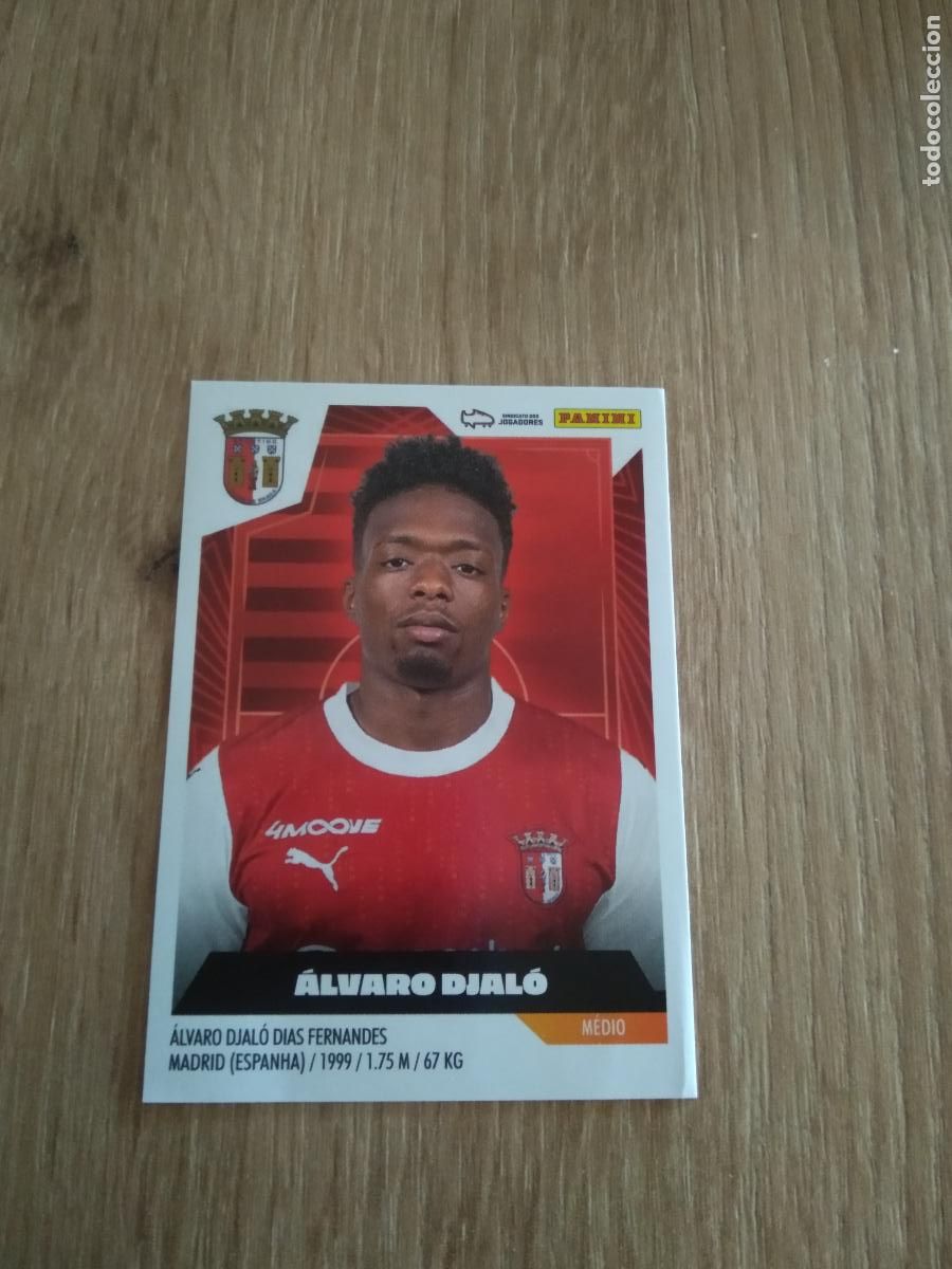 Cromos de F&uacute;tbol: 90 ALVARO DJALO BRAGA CROMO FUTBOL PANINI LIGA PORTUGAL 2023-2024 LIGA BETCLIC 23-24
