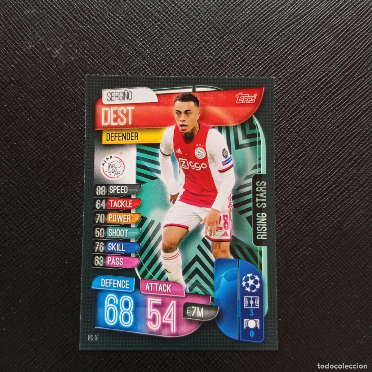 Cromos de F&uacute;tbol: DEST AJAX TOPPS MATCH ATTAX 2019 2020 CROMO FUTBOL 19 20 - (MD09-10/2) PG64 B
