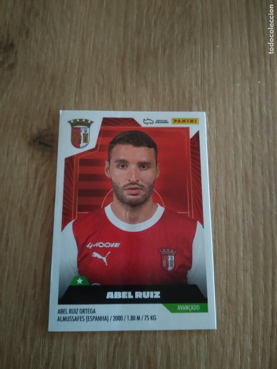 Cromos de Futebol: 94 ABEL RUIZ BRAGA CROMO FUTBOL PANINI LIGA PORTUGAL 2023-2024 LIGA BETCLIC 23-24