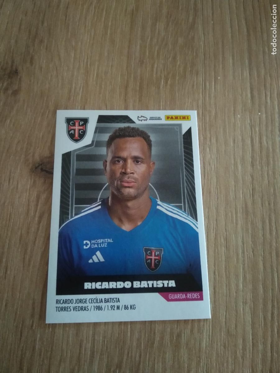 Cromos de Futebol: 96 RICARDO BATISTA CASA PIA CROMO FUTBOL PANINI LIGA PORTUGAL 2023-2024 LIGA BETCLIC 23-24
