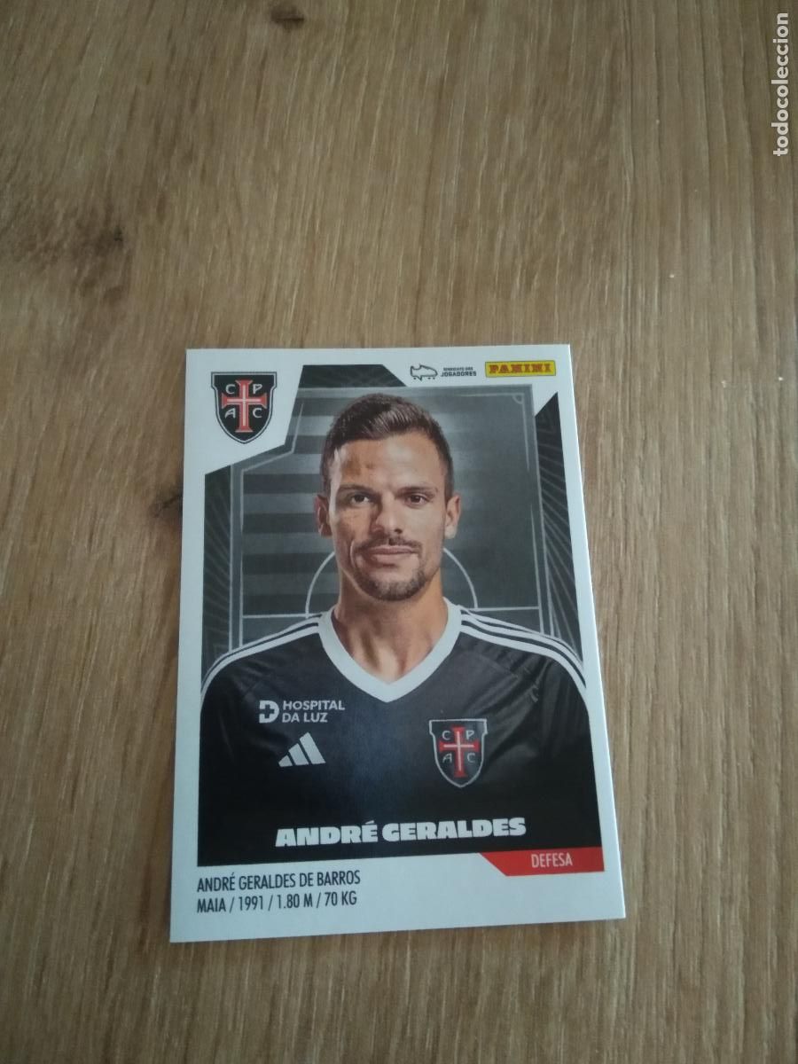 Cromos de Futebol: 98 ANDRE GERALDES CASA PIA CROMO FUTBOL PANINI LIGA PORTUGAL 2023-2024 LIGA BETCLIC 23-24