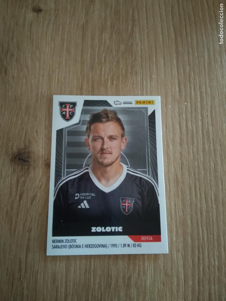 Cromos de F&uacute;tbol: 102 ZOLOTIC CASA PIA CROMO FUTBOL PANINI LIGA PORTUGAL 2023-2024 LIGA BETCLIC 23-24