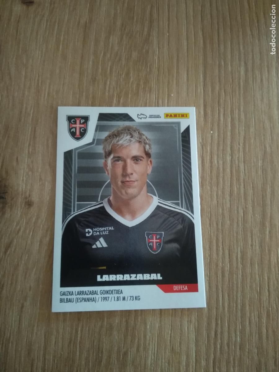 Cromos de F&uacute;tbol: 103 GARRAZABAL CASA PIA CROMO FUTBOL PANINI LIGA PORTUGAL 2023-2024 LIGA BETCLIC 23-24