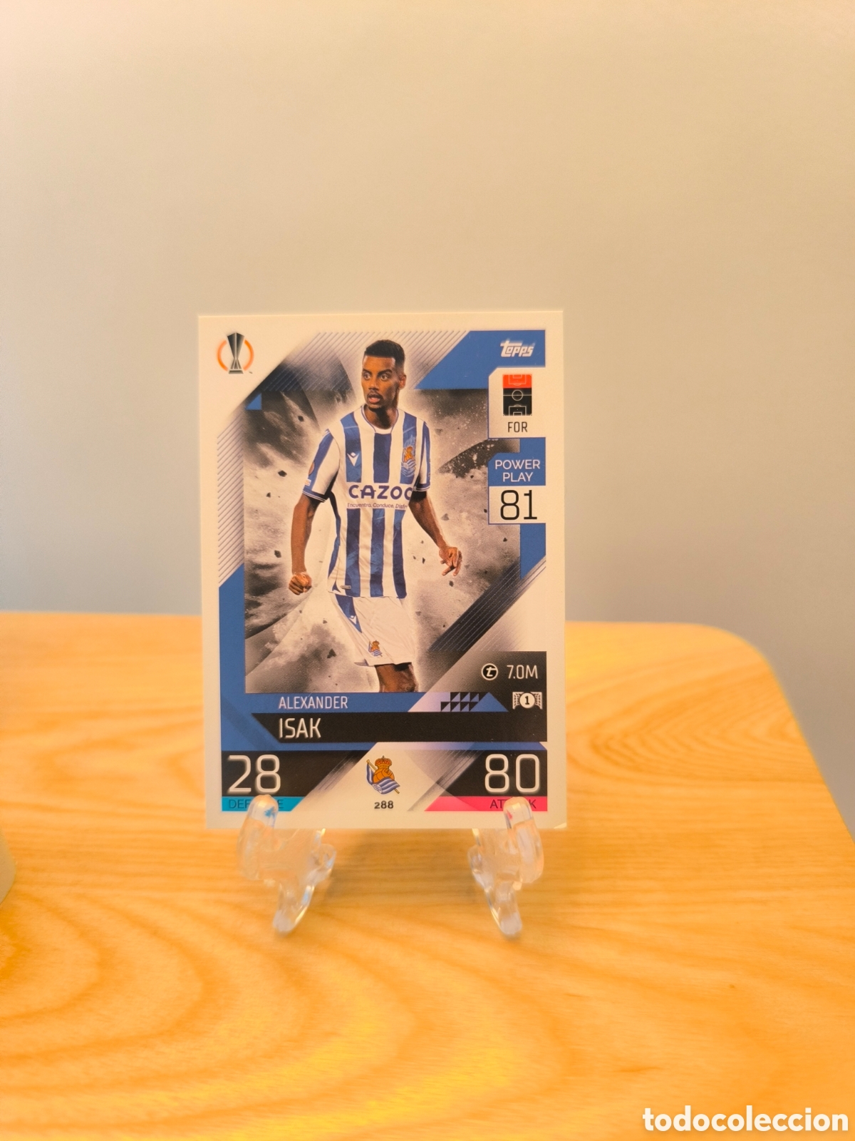 Cromos de Futebol: Alexander Isak Topps match attax