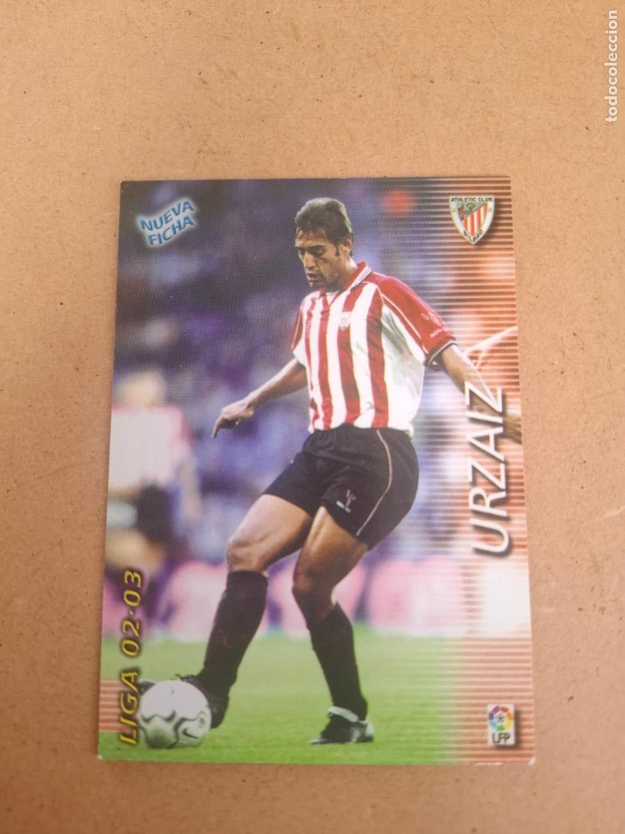 Cromos de F&uacute;tbol: MEGAFICHAS 2002 2003 02 03 - PANINI - 36 BIS URZAIZ - ATHLETIC CLUB