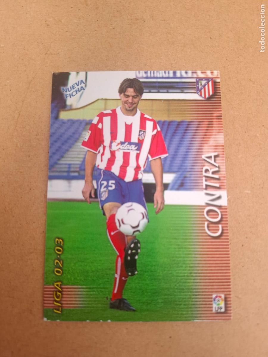 Fu&szlig;ball-Sticker: MEGAFICHAS 2002 2003 02 03 - PANINI - 48 BIS CONTRA - AT- MADRID