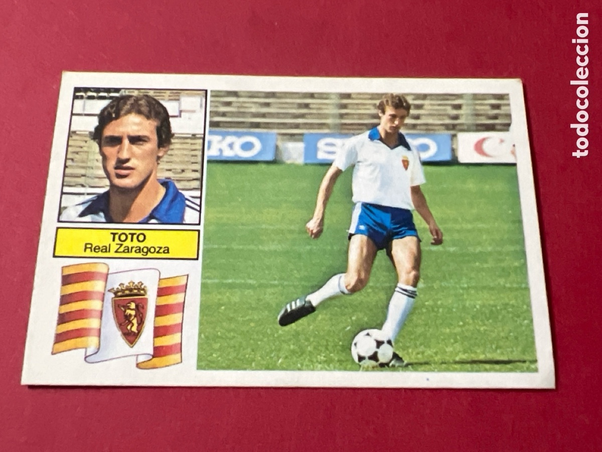 Figurine di Calcio: A676. CROMO LIGA ESTE 82 83 TOTO FICHAJE 17. SIN PEGAR NUNCA PEGADO