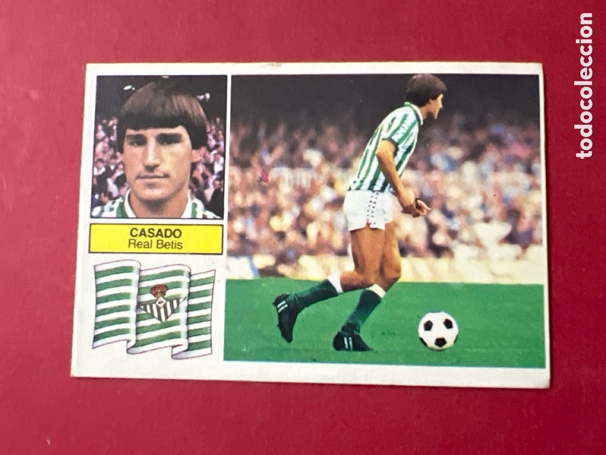 Cromos de F&uacute;tbol: A691. CROMO FUTBOL LIGA ESTE 82 83 SIN PEGAR 1982 1983 CASADO REAL BETIS