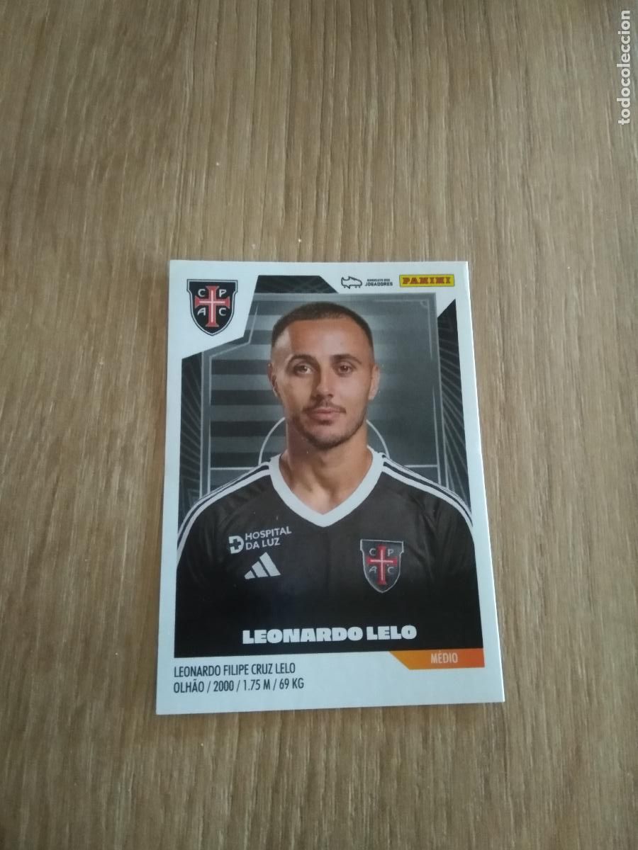 Cromos de F&uacute;tbol: 106 LEONARDO LELO CASA PIA CROMO FUTBOL PANINI LIGA PORTUGAL 2023-2024 LIGA BETCLIC 23-24
