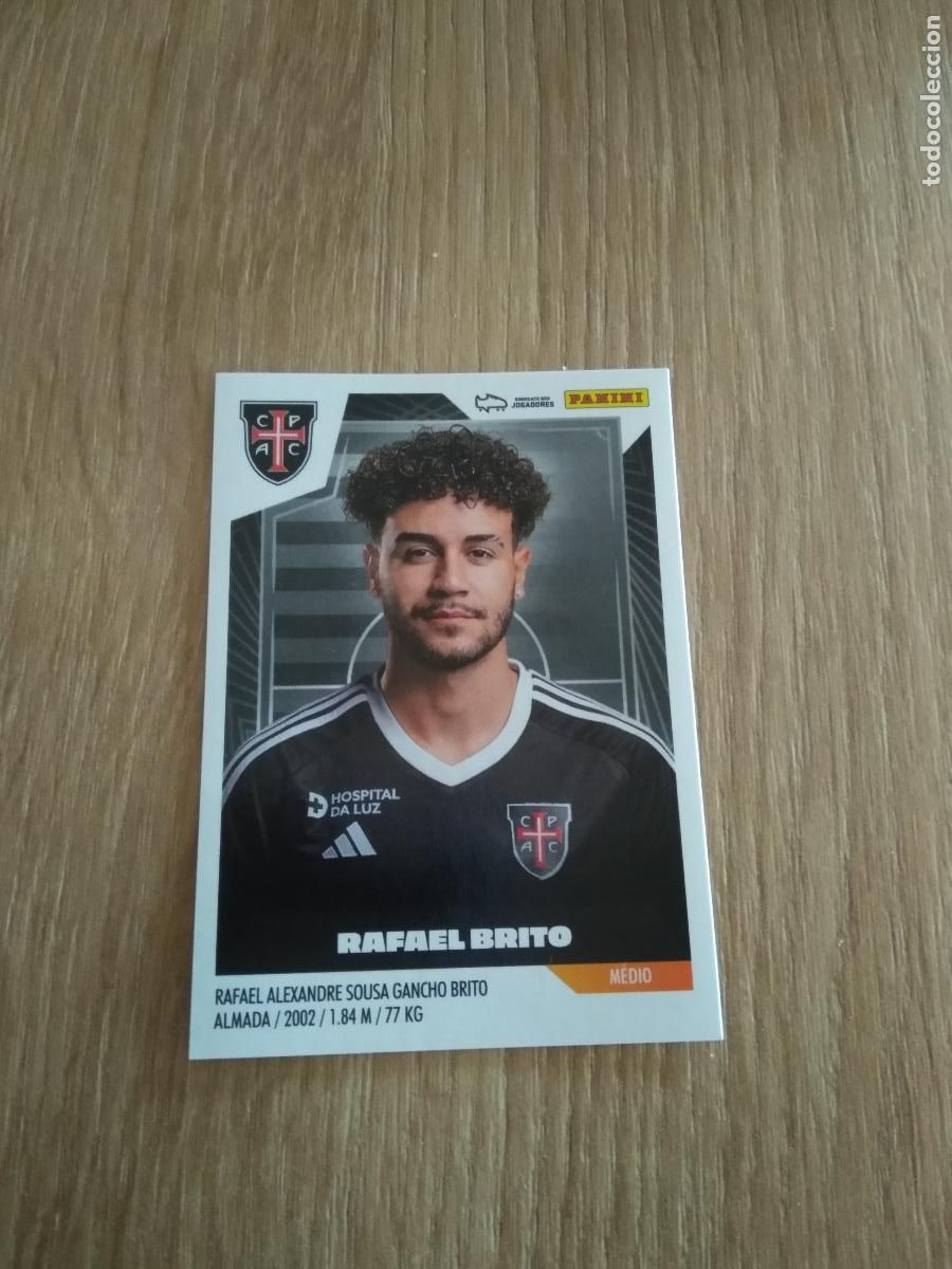 Cromos de F&uacute;tbol: 110 RAFAEL BRITO CASA PIA CROMO FUTBOL PANINI LIGA PORTUGAL 2023-2024 LIGA BETCLIC 23-24