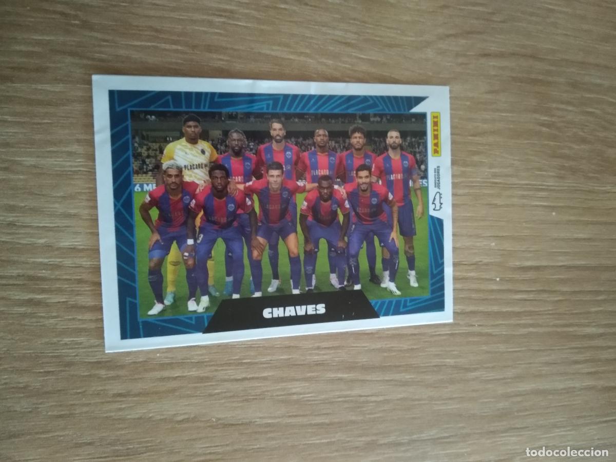 Cromos de F&uacute;tbol: 114 EQUIPO PLANTILLA CHAVES CROMO FUTBOL PANINI LIGA PORTUGAL 2023-2024 LIGA BETCLIC 23-24