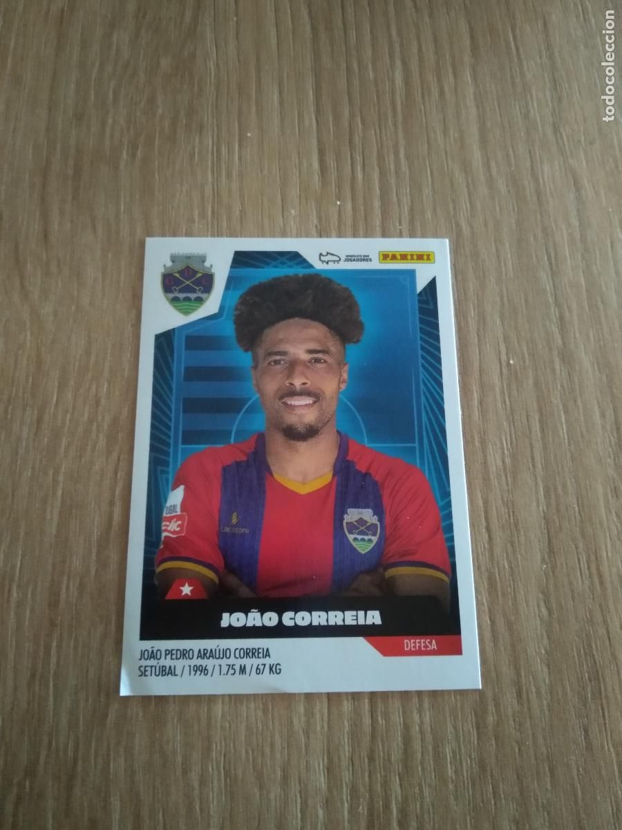 Fu&szlig;ball-Sticker: 117 JOAO CORREIA CHAVES CROMO FUTBOL PANINI LIGA PORTUGAL 2023-2024 FUTEBOL LIGA BETCLIC 23-24