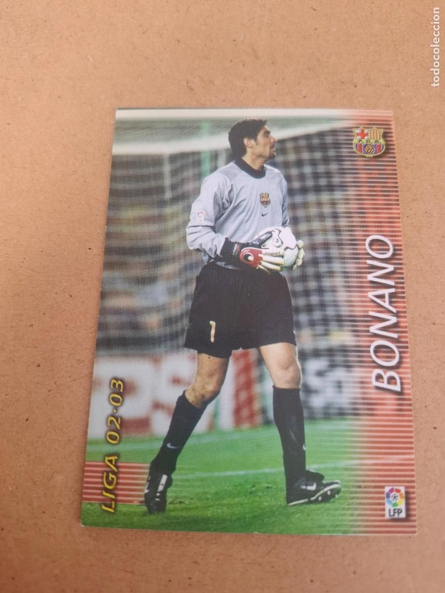 Cromos de F&uacute;tbol: MEGAFICHAS 2002 2003 02 03 - PANINI - 56 BONANO - FC. BARCELONA