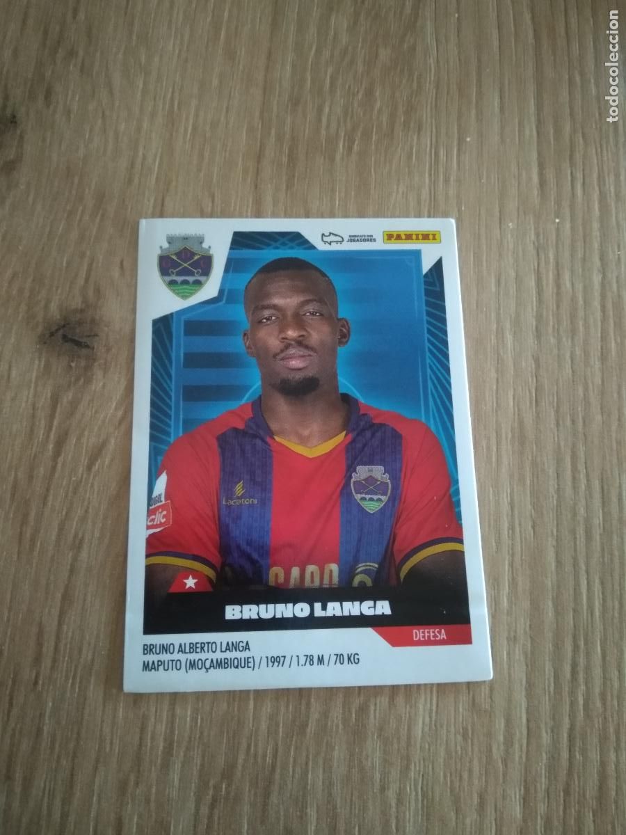 Fu&szlig;ball-Sticker: 122 BRUNO LANGA CHAVES CROMO FUTBOL PANINI LIGA PORTUGAL 2023-2024 FUTEBOL LIGA BETCLIC 23-24