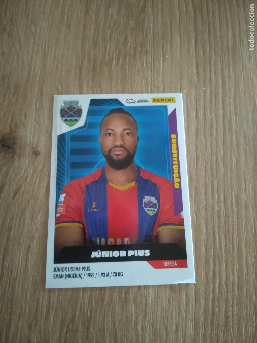 Cromos de F&uacute;tbol: 122 BIS JUNIOR PIUS CHAVES CROMO FUTBOL PANINI LIGA PORTUGAL 2023-2024 FUTEBOL LIGA BETCLIC 23-24