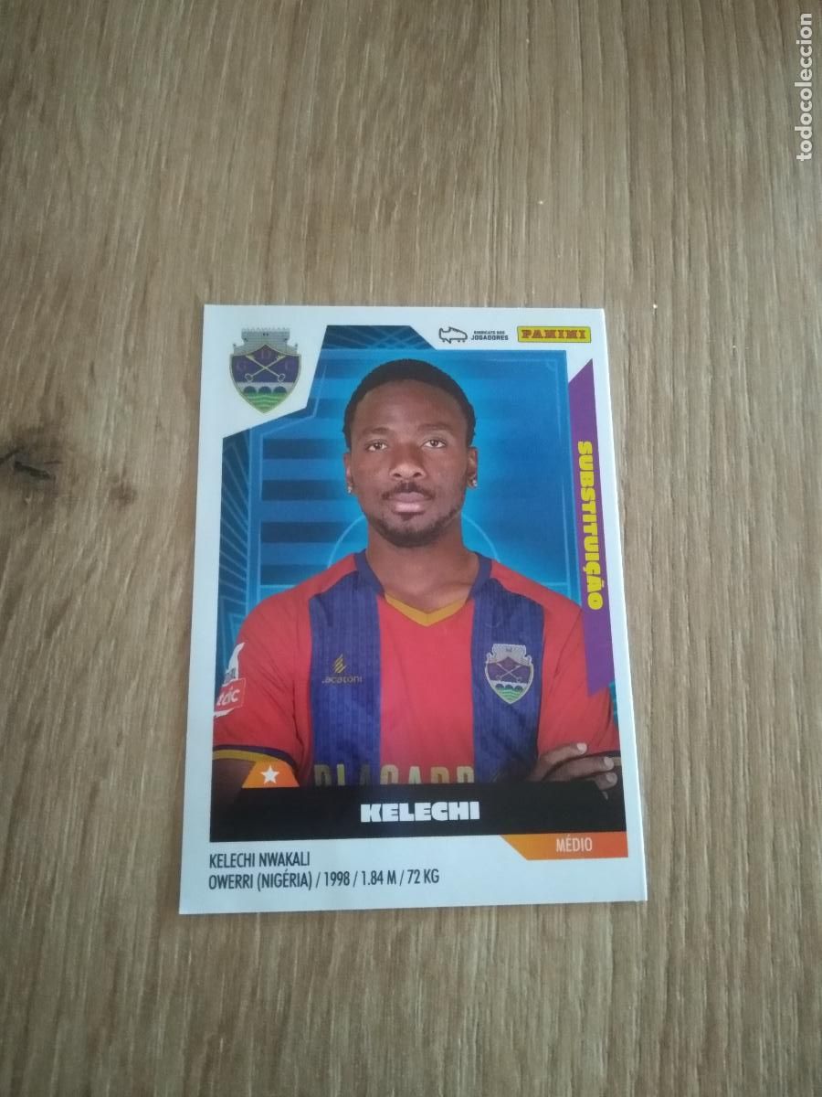 Fu&szlig;ball-Sticker: 124 BIS KELECHI CHAVES CROMO FUTBOL PANINI LIGA PORTUGAL 2023-2024 FUTEBOL LIGA BETCLIC 23-24