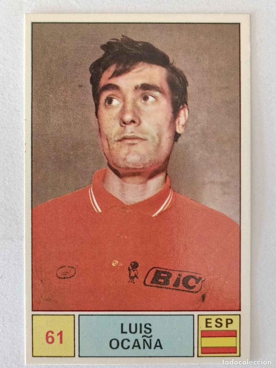 Cromos de F&uacute;tbol: #61 LUIS OCA&Ntilde;A (ESPA&Ntilde;A) SPRINT 71 PANINI