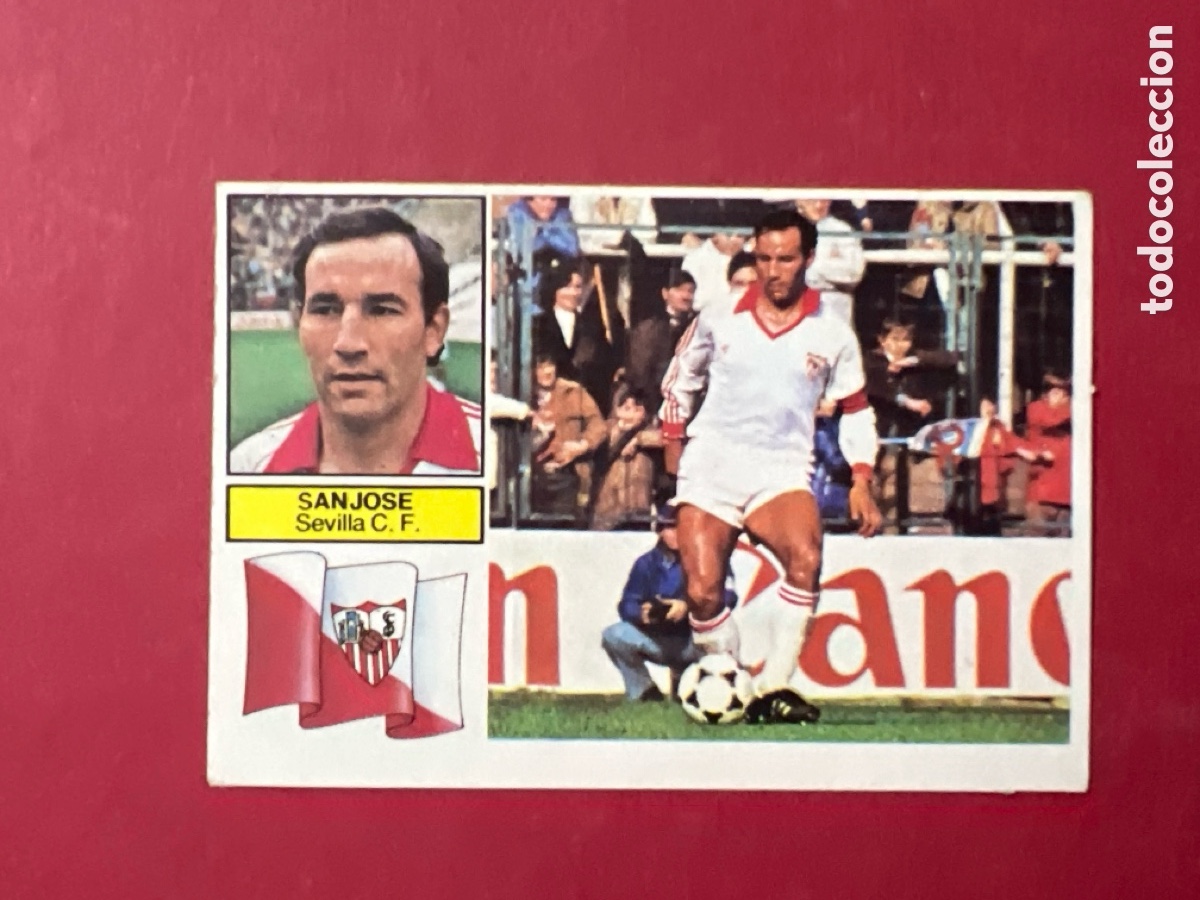 Cartes &agrave; collectionner de Football: A1089. CROMO LIGA ESTE SIN PEGAR 82-83 1982-83 SAN JOSE SEVILLA