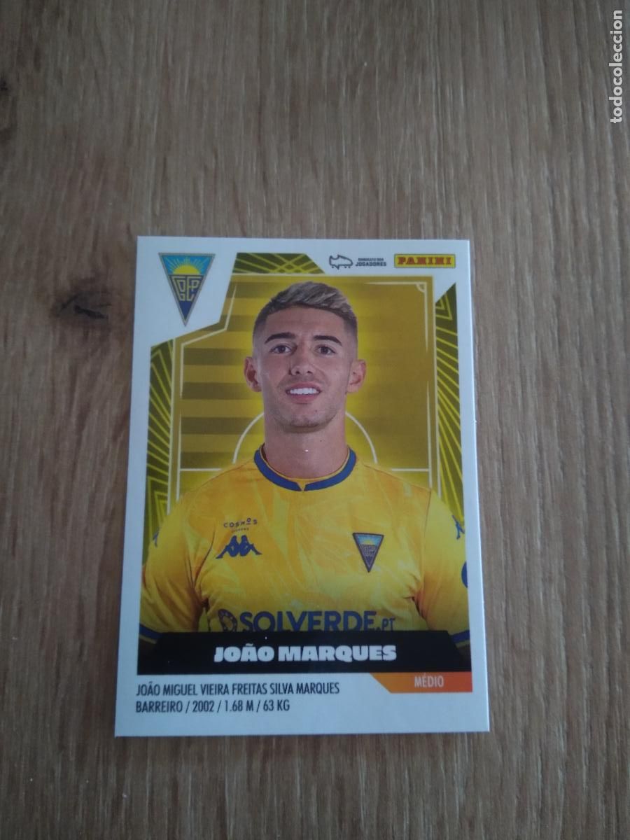 Cromos de Futebol: 145 JOAO MARQUES ESTORIL CROMO FUTBOL PANINI LIGA PORTUGAL 2023-2024 FUTEBOL LIGA BETCLIC 23-24