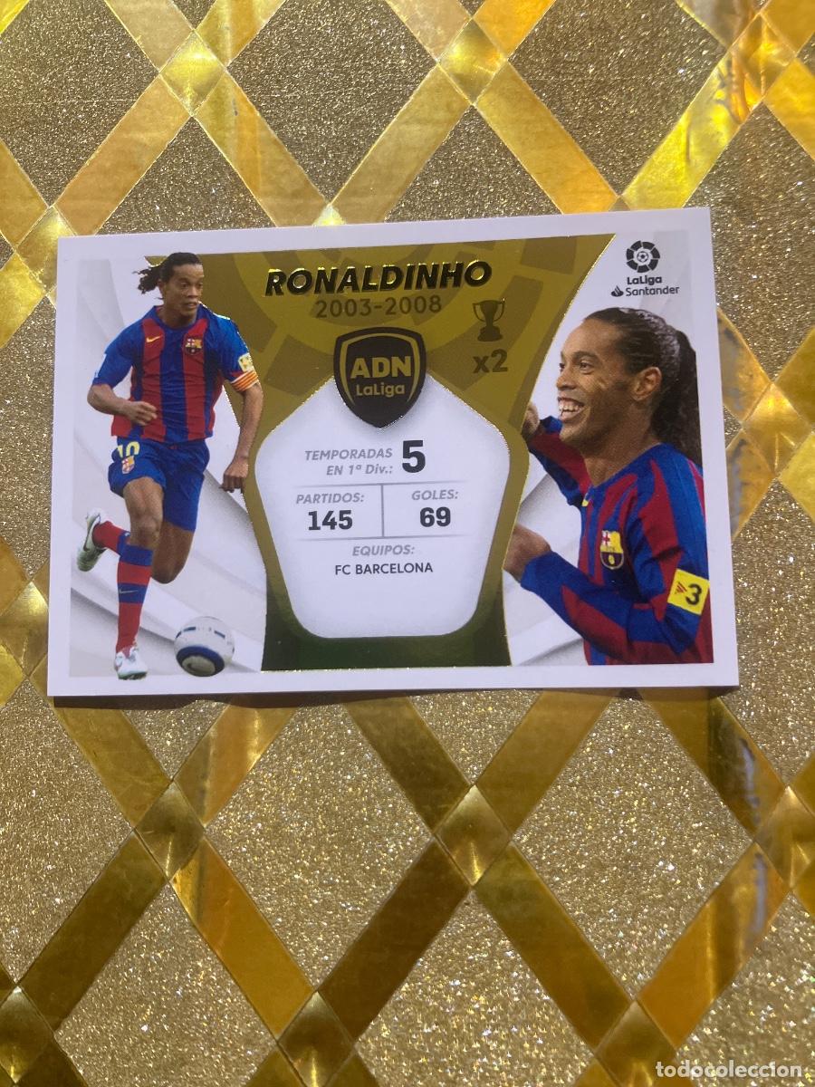 Cromos de F&uacute;tbol: CROMOS DE FUTBOL NUMERO 26 RONALDINHO FC BARCELONA ADN LA LIGA LIGA ESTE 2021 2022 PANINI !