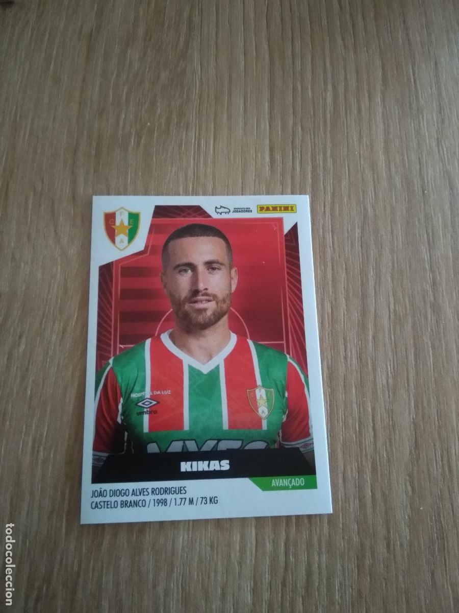 Cromos de Futebol: 169 KIKAS ESTRELA DA AMADORA CROMO FUTBOL PANINI LIGA PORTUGAL 2023-2024 FUTEBOL 23-24