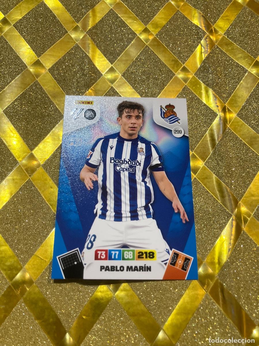 Cartes &agrave; collectionner de Football: CROMO DE FUTBOL NUMERO 299 PABLO MARIN DE LA REAL SOCIEDAD ADRENALYN XL 2025 2026 PANINI !