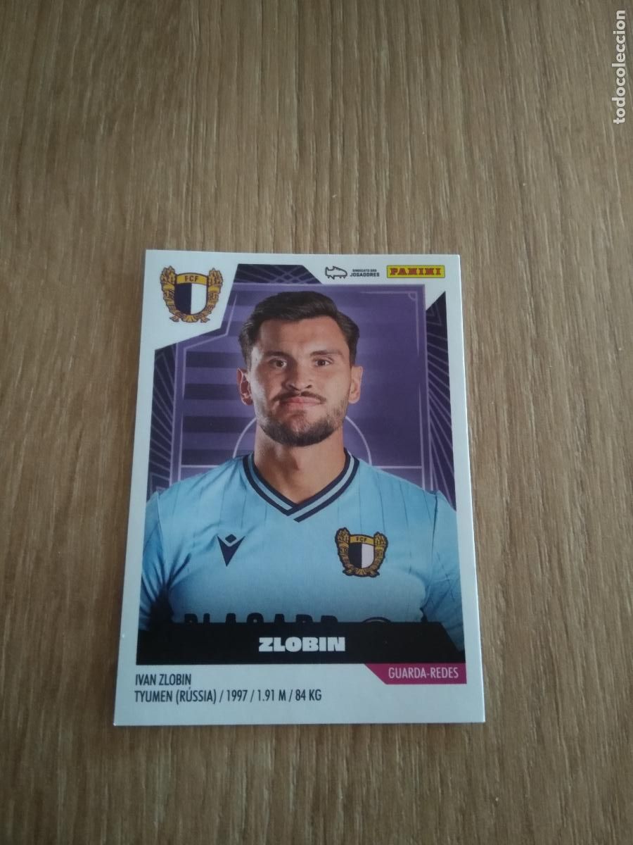Cromos de F&uacute;tbol: 173 ZLOBIN FAMALICAO CROMO FUTBOL PANINI LIGA PORTUGAL 2023-2024 FUTEBOL 23-24