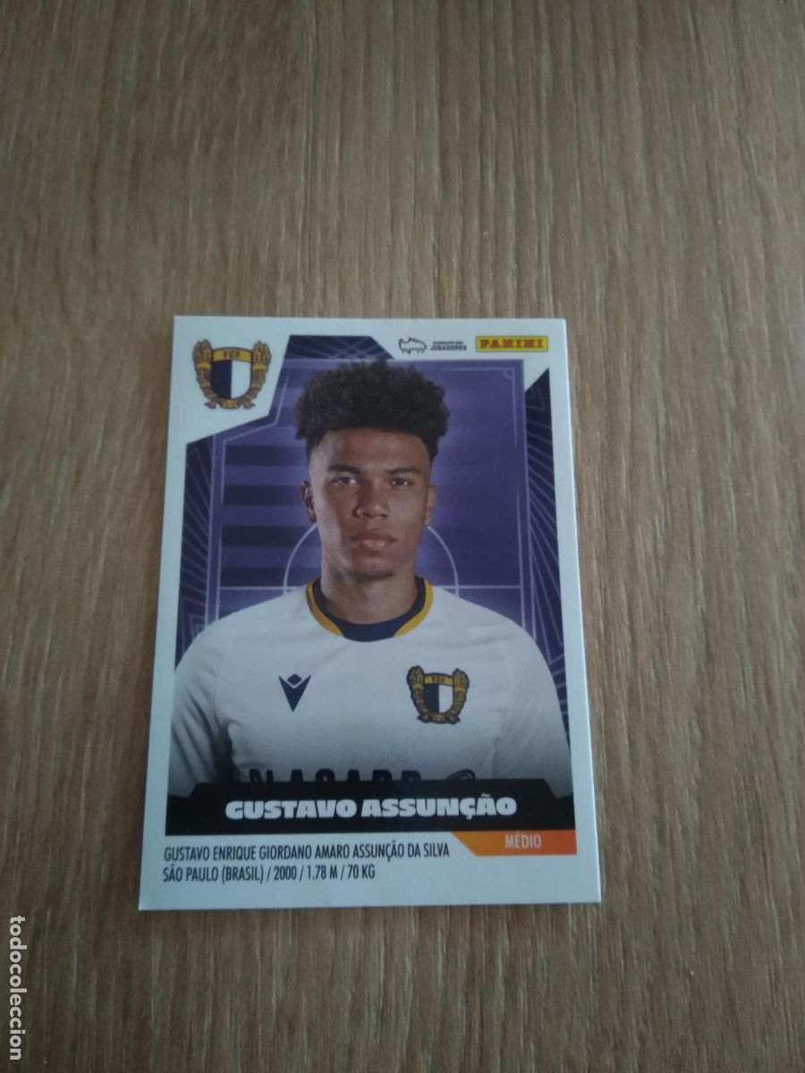 Cromos de F&uacute;tbol: 180 GUSTAVO ASSUN&Ccedil;AO FAMALICAO CROMO FUTBOL PANINI LIGA PORTUGAL 2023-2024 FUTEBOL 23-24