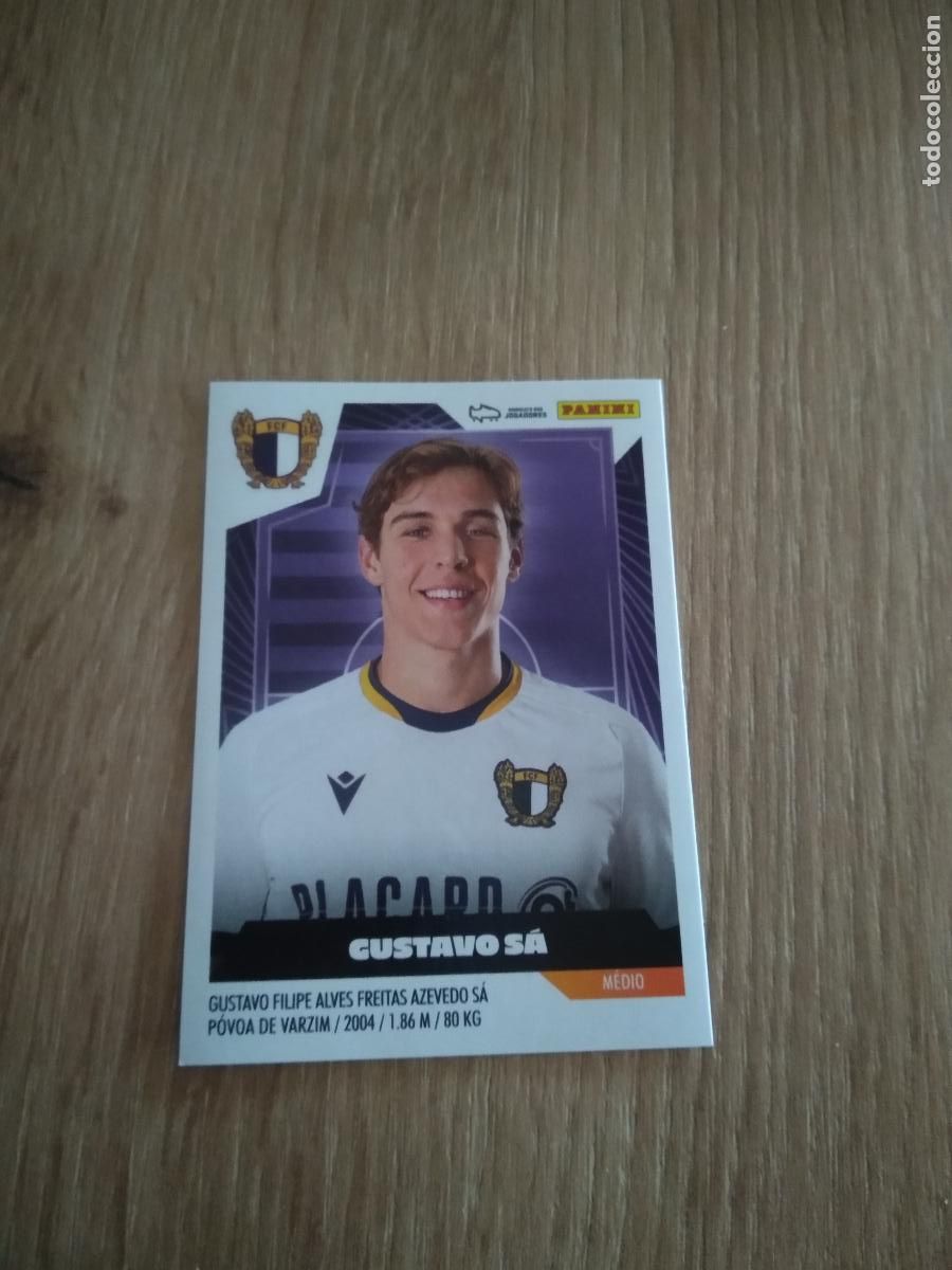 Football Stickers: 183 GUSTAVO SA FAMALICAO CROMO FUTBOL PANINI LIGA PORTUGAL 2023-2024 FUTEBOL 23-24