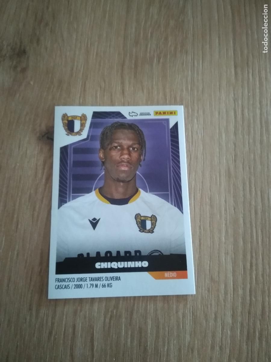 Cromos de F&uacute;tbol: 186 CHIQUINHO FAMALICAO CROMO FUTBOL PANINI LIGA PORTUGAL 2023-2024 FUTEBOL 23-24