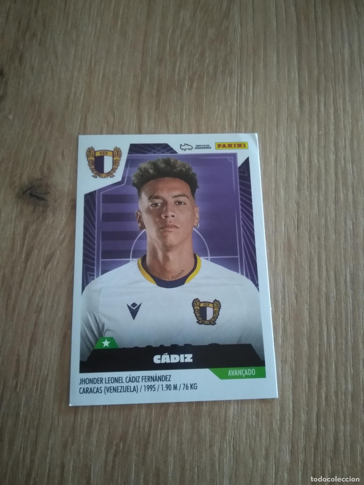 Cromos de F&uacute;tbol: 187 CADIZ FAMALICAO CROMO FUTBOL PANINI LIGA PORTUGAL 2023-2024 FUTEBOL 23-24