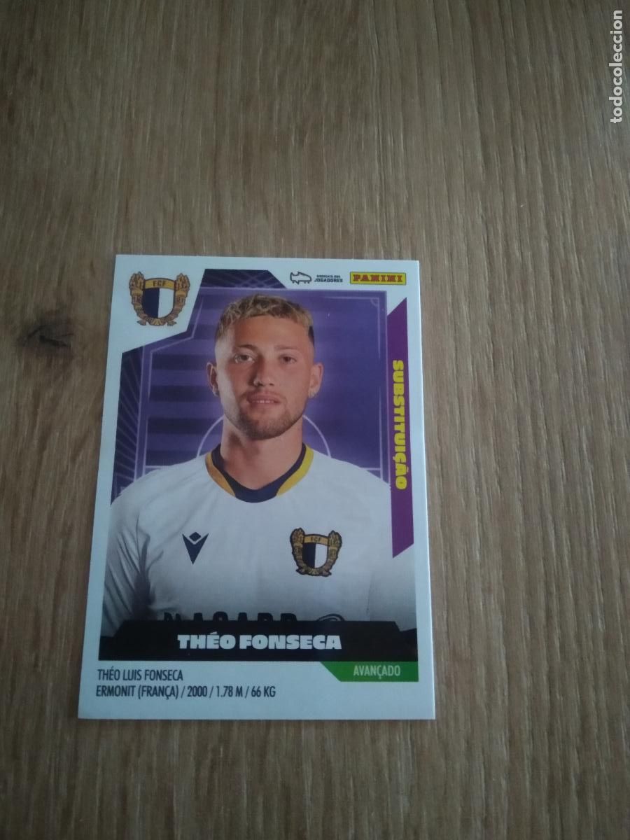 Cromos de F&uacute;tbol: 188 BIS THEO FONSECA FAMALICAO CROMO FUTBOL PANINI LIGA PORTUGAL 2023-2024 FUTEBOL 23-24