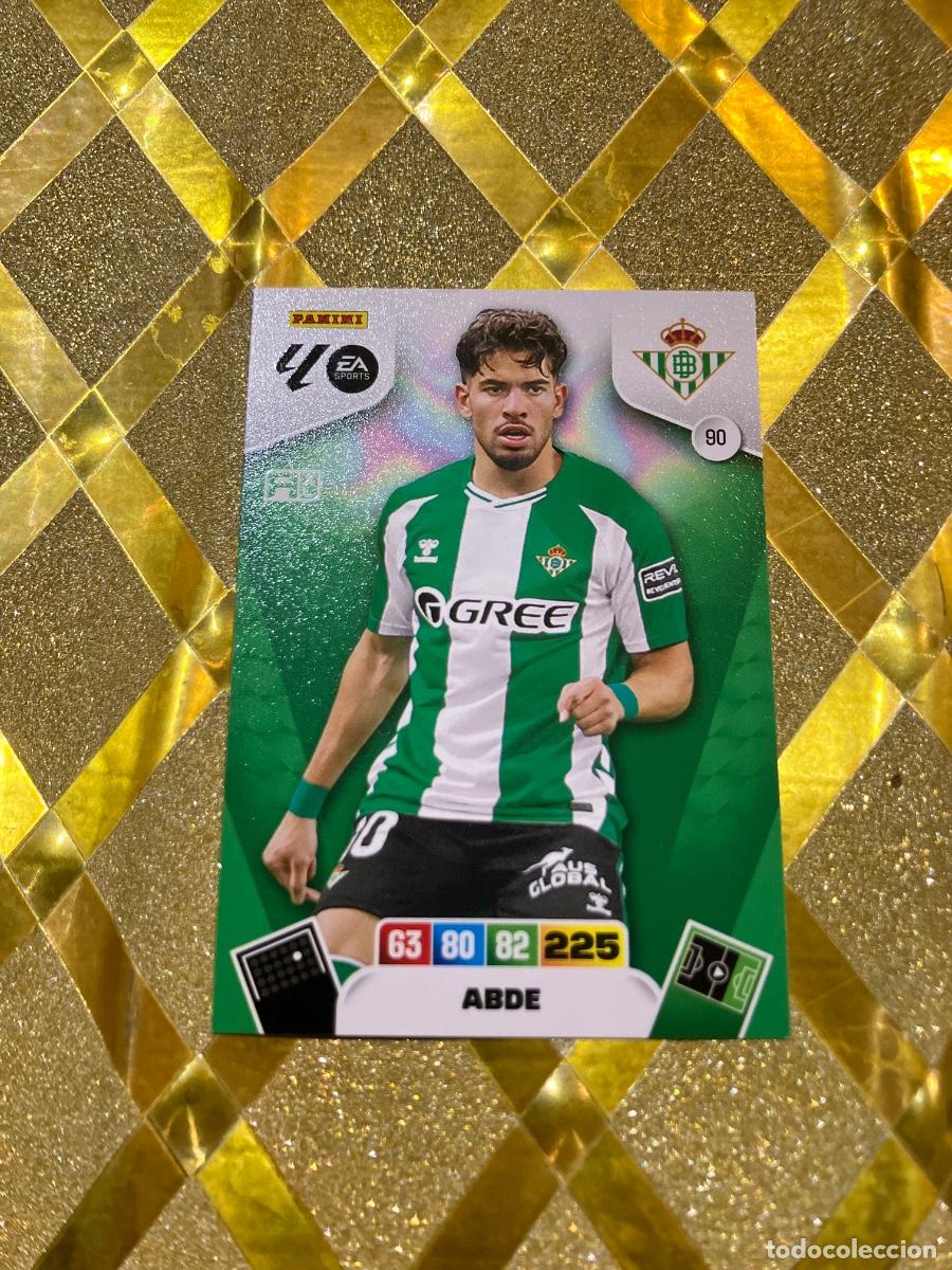 Cromos de Futebol: CROMO DE FUTBOL NUMERO 90 ABDE BETIS ADRENALYN XL 2025 2026 PANINI !