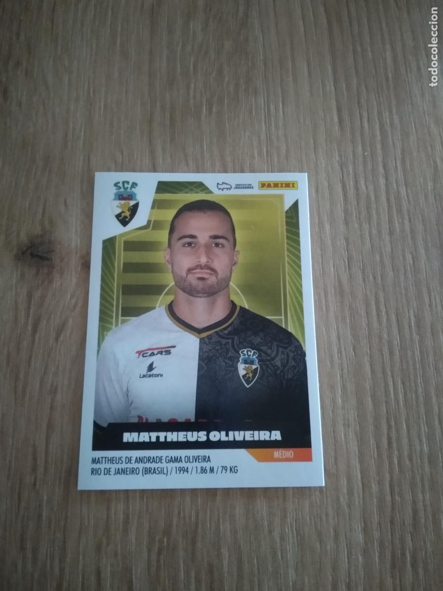 Fu&szlig;ball-Sticker: 201 MATTHEUS OLIVEIRA FARENSE CROMO FUTBOL PANINI LIGA PORTUGAL 2023-2024 FUTEBOL 23-24