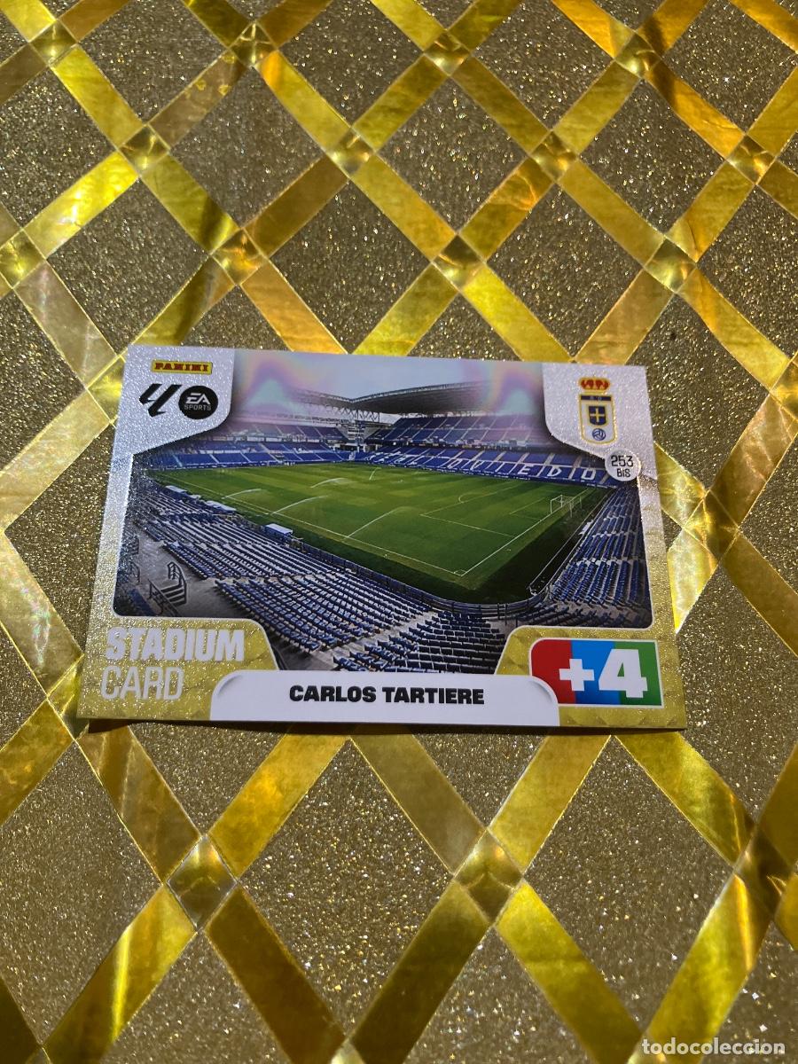Cromos de F&uacute;tbol: CROMO DE FUTBOL NUMERO 253 BIS ESTADIO DEL OVIEDO ADRENALYN XL 2025 2026 PANINI !