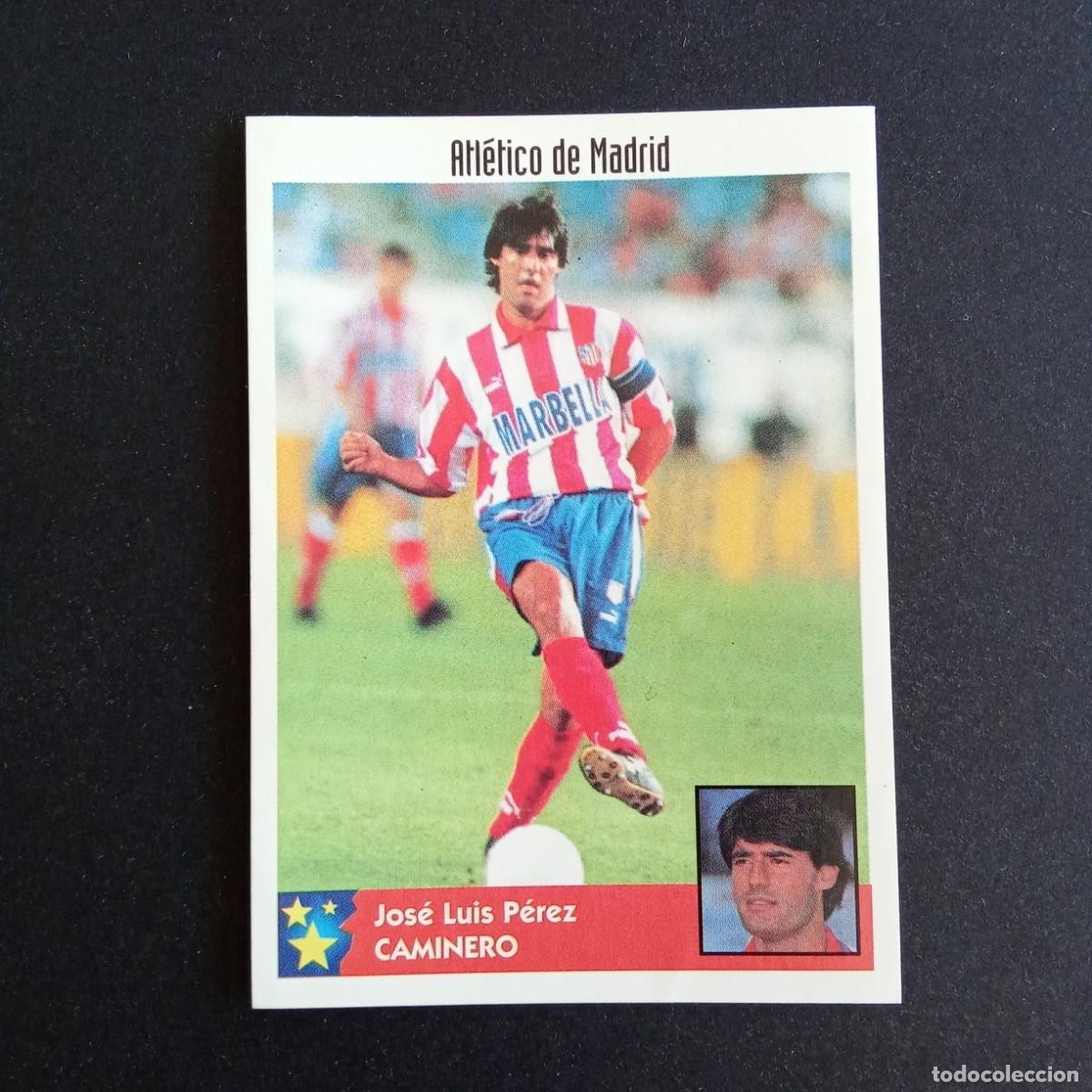 Fu&szlig;ball-Sticker: LOS MEJORES EQUIPOS DE EUROPA 1997 1998 97 98 PANINI 19 CAMINERO ATLETICO MADRID SIN PEGAR