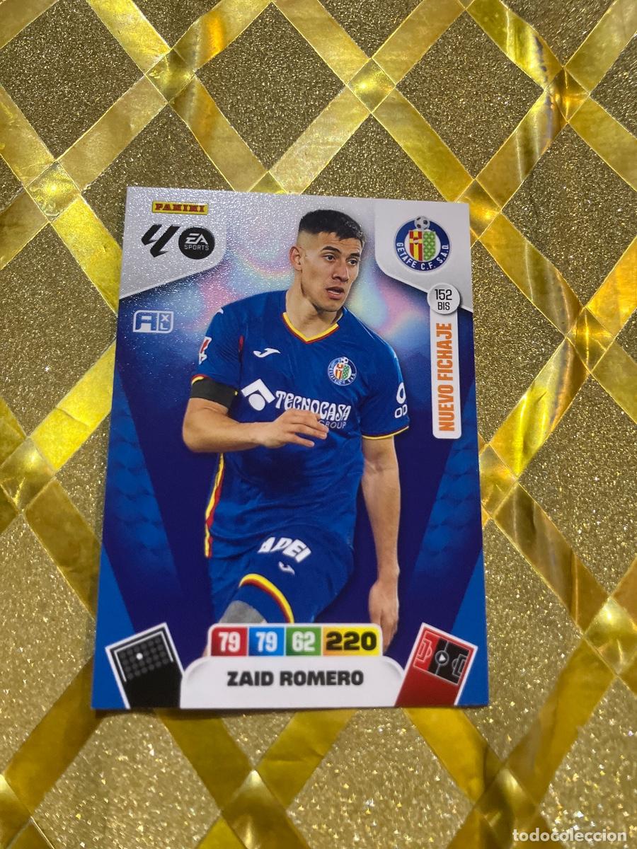 Cromos de F&uacute;tbol: CROMO DE FUTBOL NUMERO BIS 152 ZAID ROMERO GETAFE ADRENALYN XL 2025 2026 PANINI !