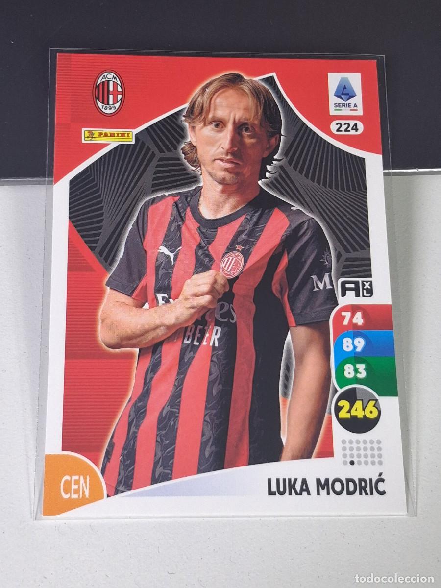Cromos de F&uacute;tbol: A17 224 LUKA MODRIC AC MILAN SERIE A CALCIO ADRENALYN XL 2025 2026 25 26 CALCIATORI PANINI