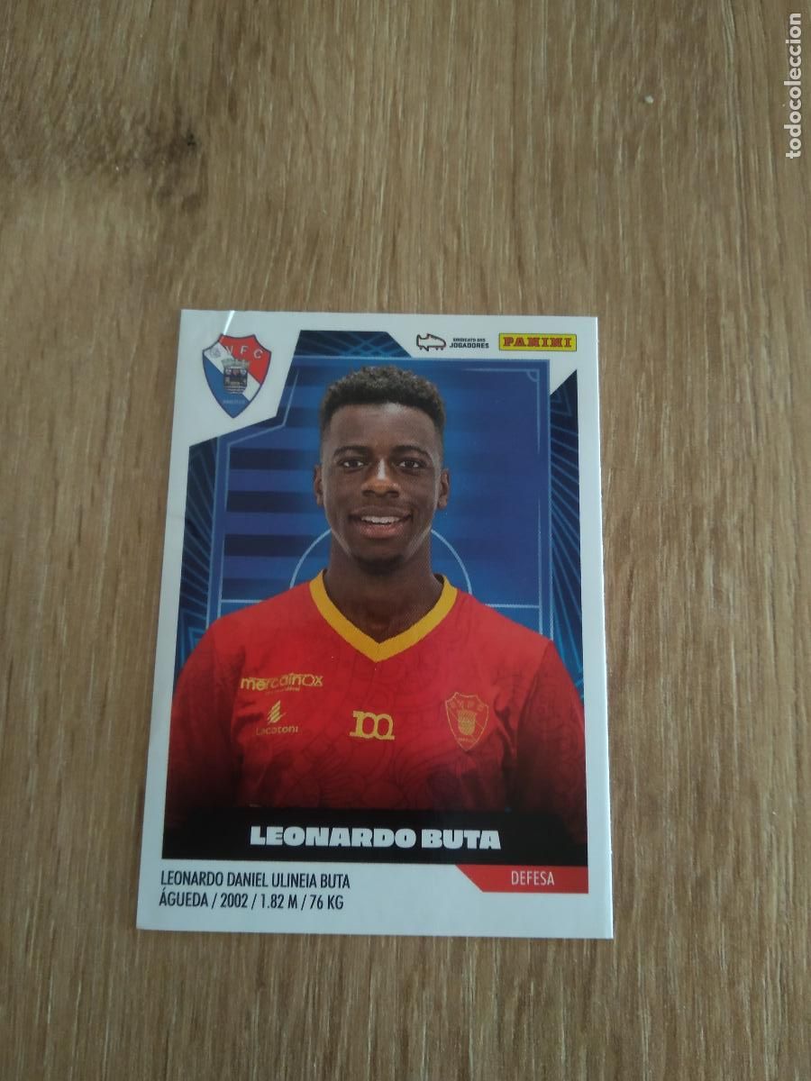 Fu&szlig;ball-Sticker: 217 LEONARDO BUTA GIL VICENTE CROMO FUTBOL PANINI LIGA PORTUGAL 2023-2024 FUTEBOL 23-24