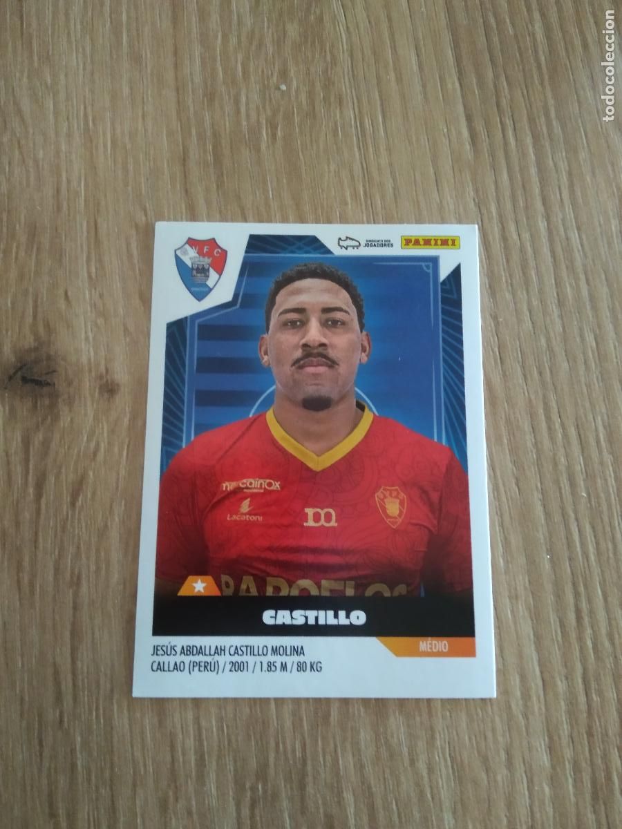 Fu&szlig;ball-Sticker: 219 CASTILLO GIL VICENTE CROMO FUTBOL PANINI LIGA PORTUGAL 2023-2024 FUTEBOL 23-24