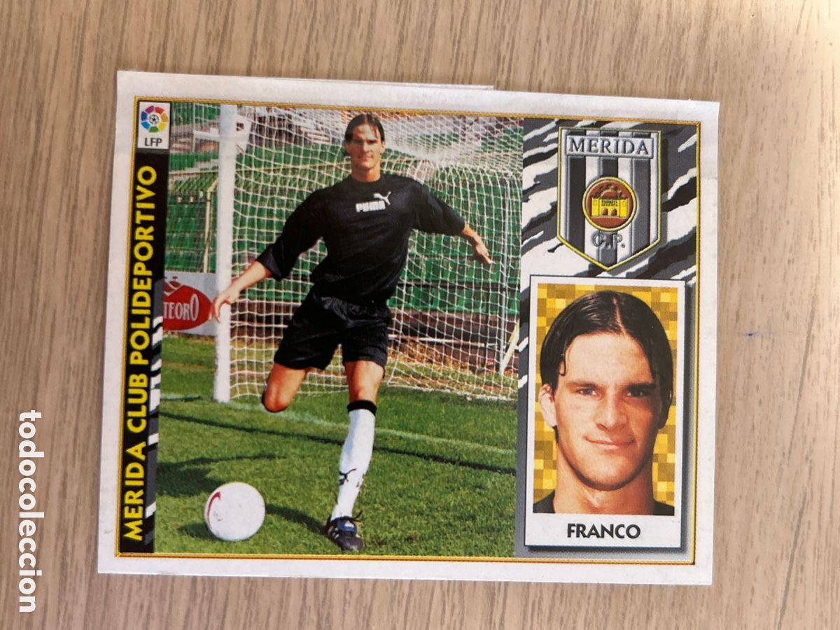 Football Stickers: FRANCO MERIDA COLOCA LIGA ESTE 1997 1998 97 98 VENTANILLA